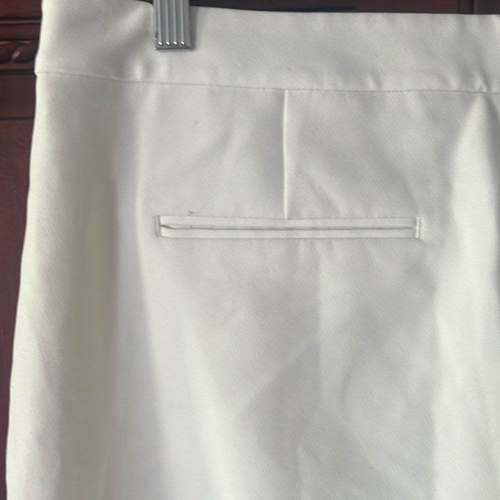 Express Wide Leg Cropped Dress Pants Size 12 - Picture 6 of 11